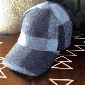 NWT C.C Exclusive Women Check Plaid Checker Pattern Terry Baseball Cap